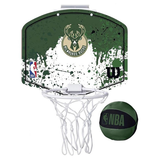 Wilson Μπασκέτα NBA Team Milwaukee Bucks Mini Hoop